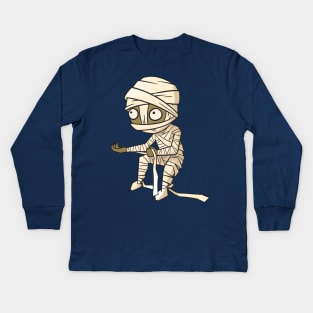 Sad Mummy Kids Long Sleeve T-Shirt